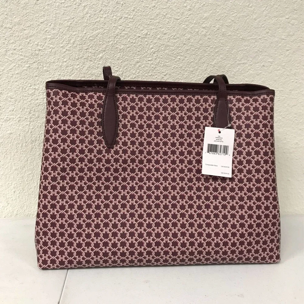 Kate Spade New York Link Tote Bag Pink - Picture 4 of 10